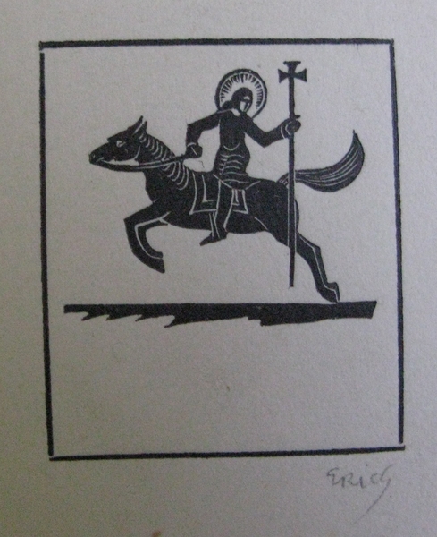Bookplate: Saint Joan of Arc